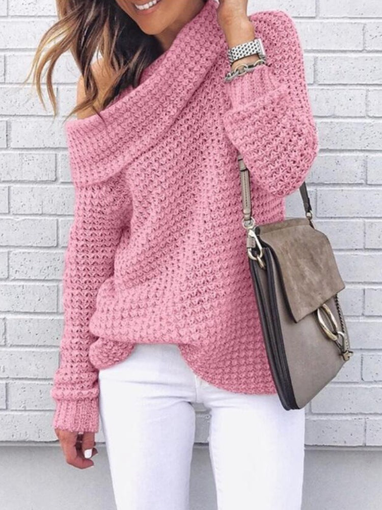 Off the shoulder sweater