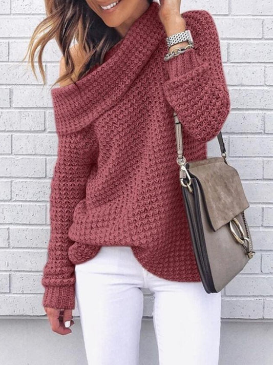 Off the shoulder sweater