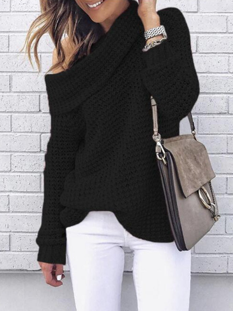 Off the shoulder sweater