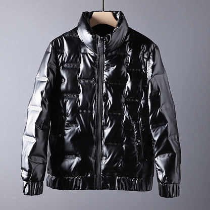 Non-marking Gluing Function Gloss Down Jacket Winter