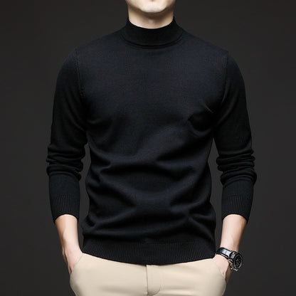 Half Turtleneck Slim Fit Sweater Base Sweater